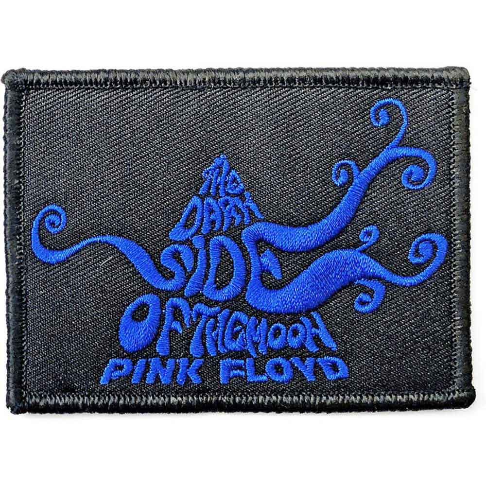 Pink Floyd Patch Dark Side Of The Moon Swirl new Official Black Iron On