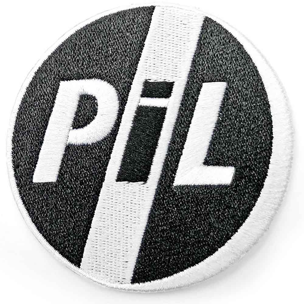 PIL Public Image Ltd Patch Circle Band Logo new Official Embroidered woven iron