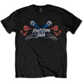 Rag'n'Bone Man Unisex T-Shirt: Mics & Roses (Black) product image 1