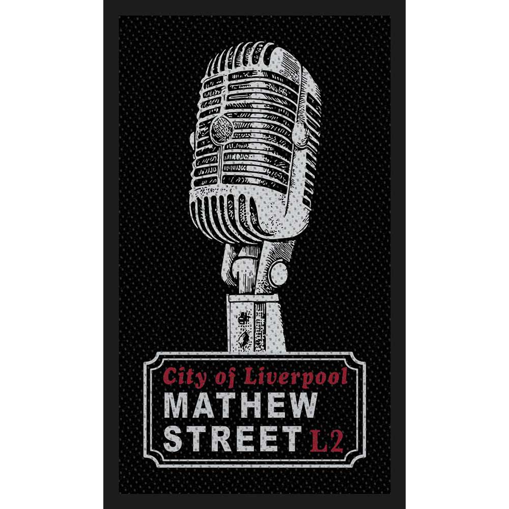 Mathew Street City Of Liverpool Standard Woven Patch