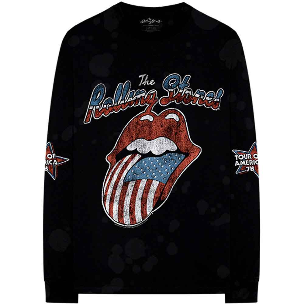 The Rolling Stones Unisex Long Sleeve T-Shirt: US Tour '78 product image 2