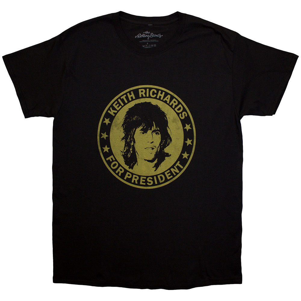The Rolling Stones Unisex T-Shirt: Keith for President product image 1