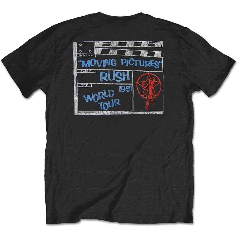 Rush Moving Pictures Tour 1981 T Shirt product image 2