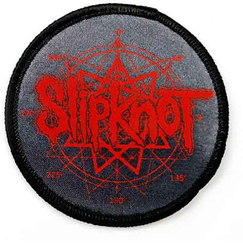 Slipknot Logo And Nonagram Standard Printed Patch