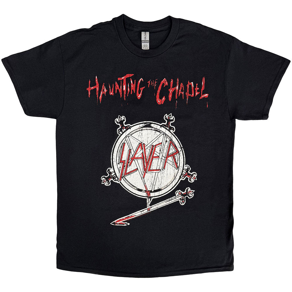 Slayer Unisex T-Shirt: Haunting the Chapel (Black) product image 1