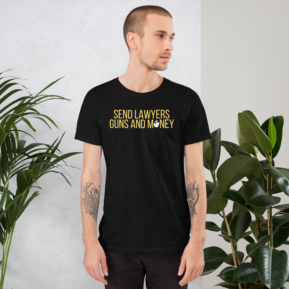 SunnyDayze LAWYERS GUNS & MONEY Short-Sleeve Unisex T-Shirt product image 10