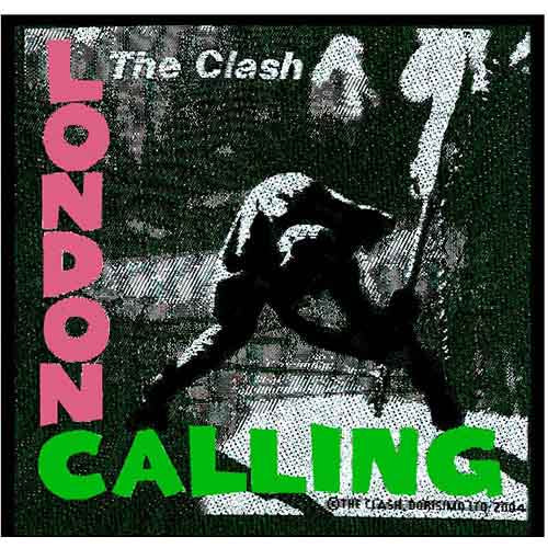 The Clash London Calling Official Patch (10cm x 10cm)
