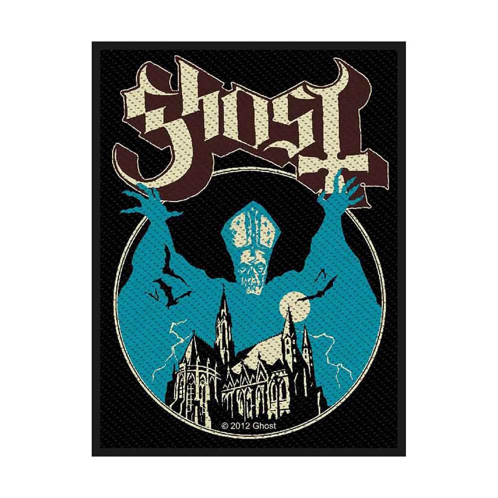 Ghost Opus Eponymous Official New Black 8cm x 7cm Patch