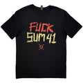 Sum 41 Unisex T-Shirt: Tour '24 Pt.2 Fuck 41 (Black) (Back product image 1