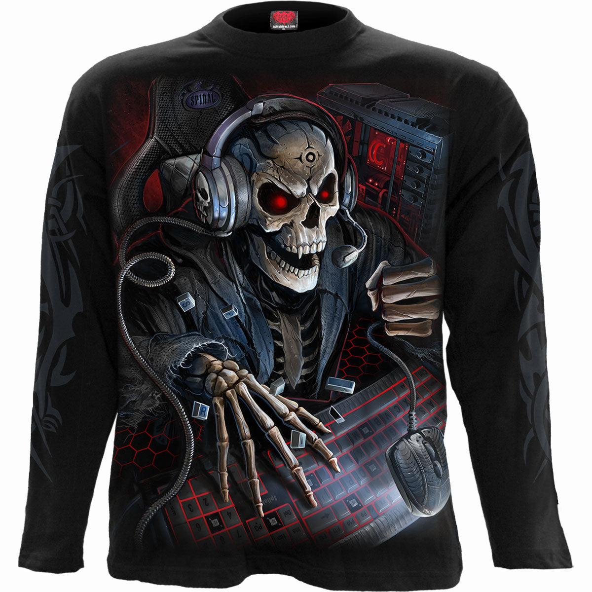 Spiral - PC GAMER - Longsleeve T-Shirt Black product image 1