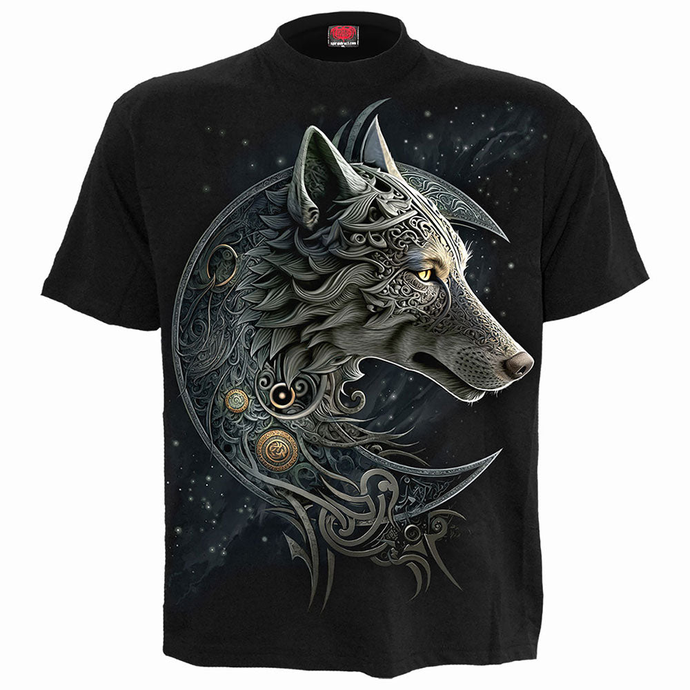 Spiral - CELTIC WOLF - T-Shirt Black product image 3