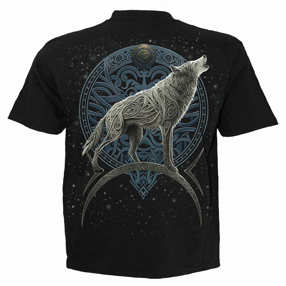 Spiral - CELTIC WOLF - T-Shirt Black product image 4