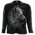 Spiral - CELTIC WOLF - Longsleeve T-Shirt Black product image 1