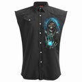 Spiral - DEAD METAL - Sleeveless Stone Washed Worker Black product image 1