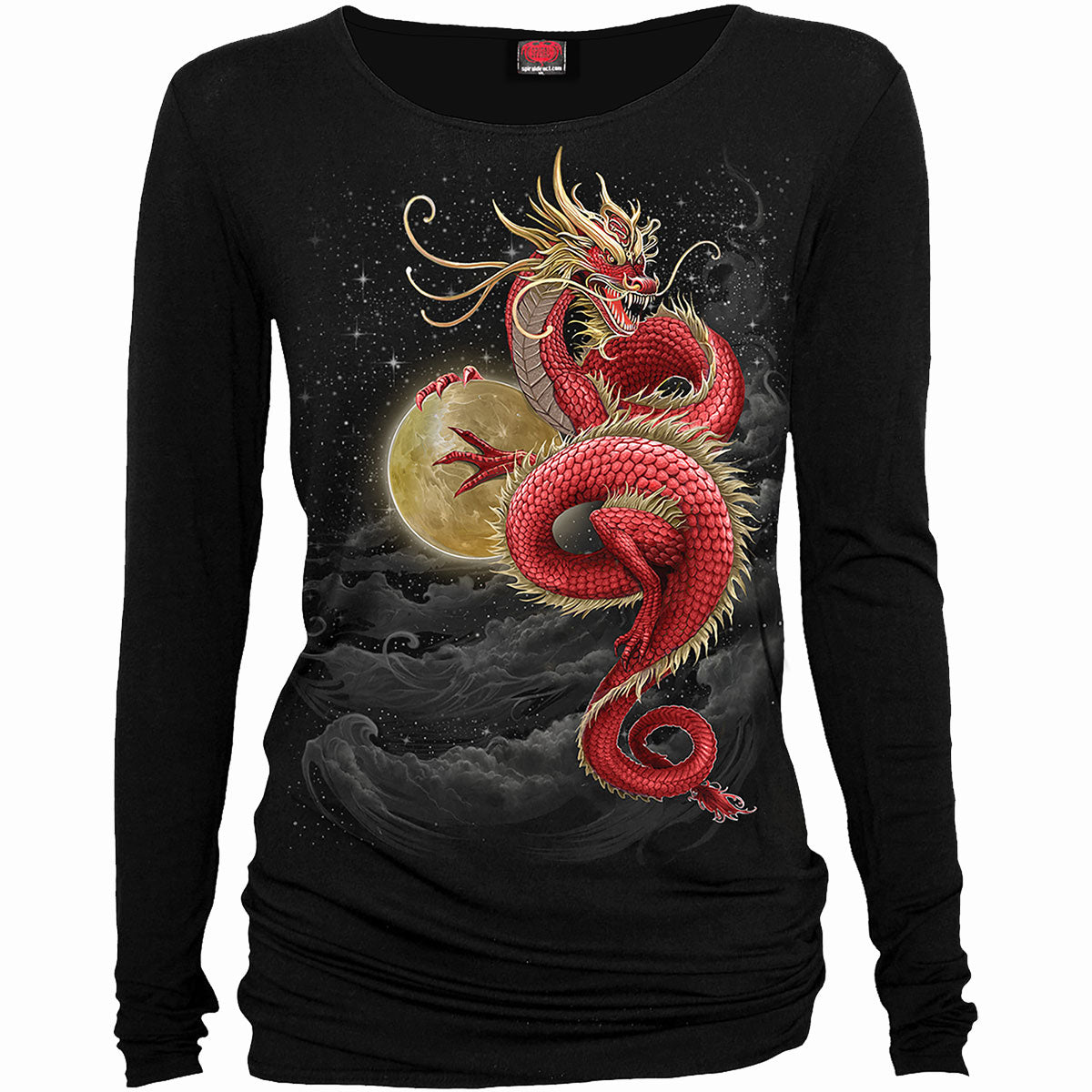 Spiral - SHENLONG - Baggy Top Black product image 1