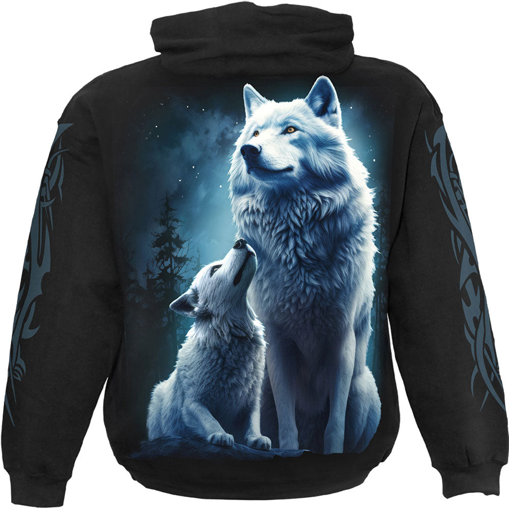 Spiral - WOLF GUARDIAN - Hoody Black product image 4