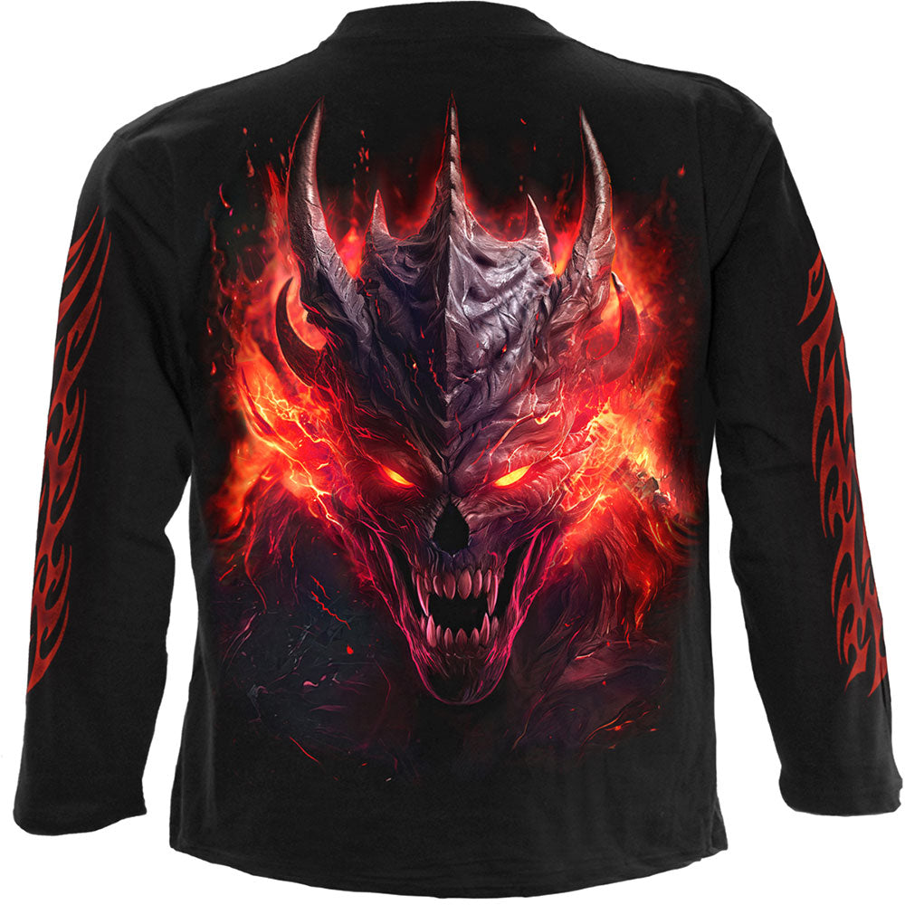 Spiral - RIFF BURNER - Longsleeve T-Shirt Black product image 4