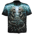 Spiral - FLAMING SPINE - Allover T-Shirt Black product image 1