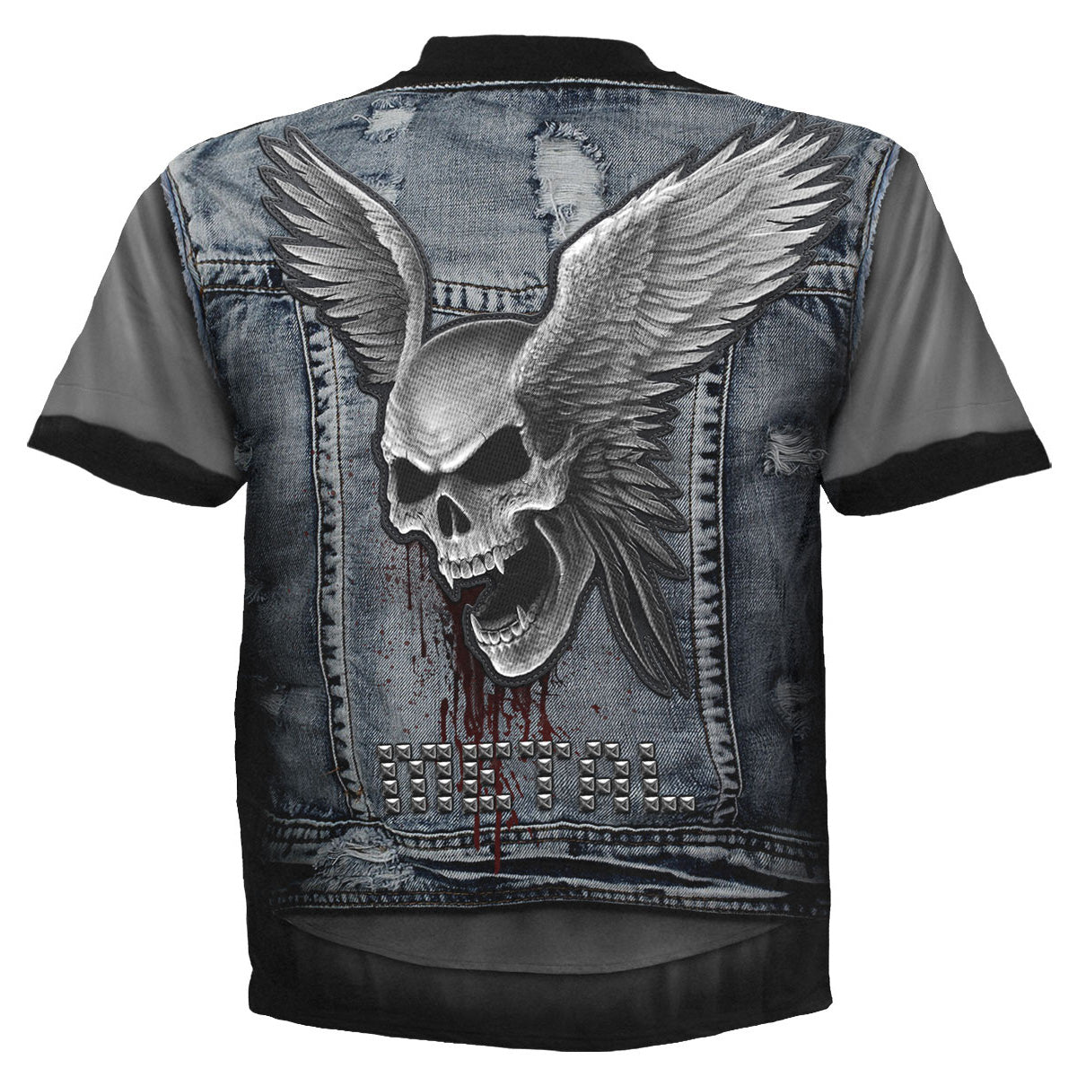 Spiral - THRASH METAL - Allover T-Shirt Black product image 2