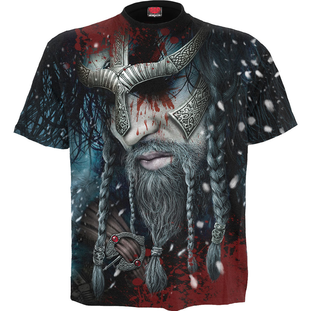 Spiral - VIKING WRAP - Allover T-Shirt Black product image 3