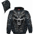 Spiral - SKULL ARMOUR - Allover Hoody Black product image 1
