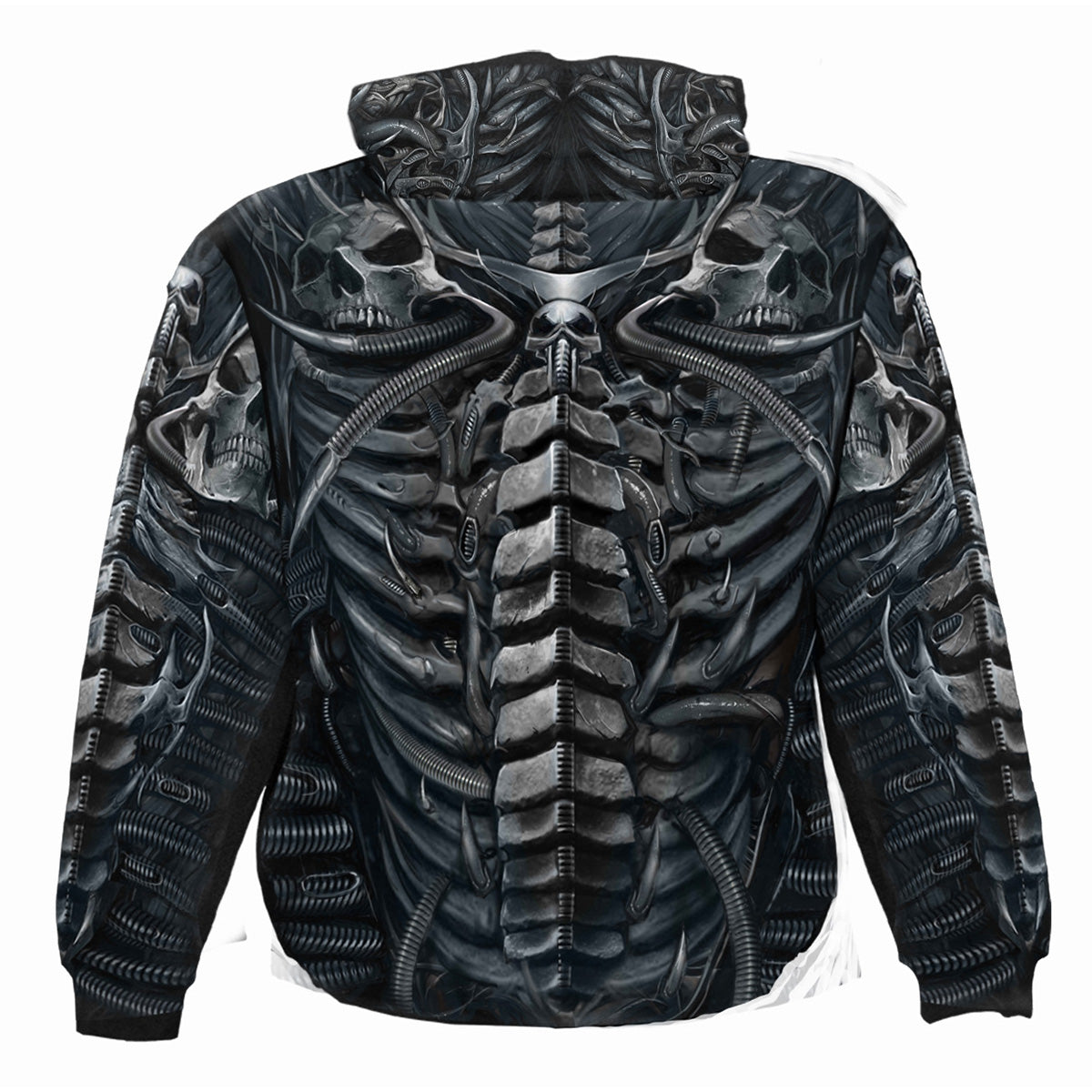 Spiral - SKULL ARMOUR - Allover Hoody Black product image 2