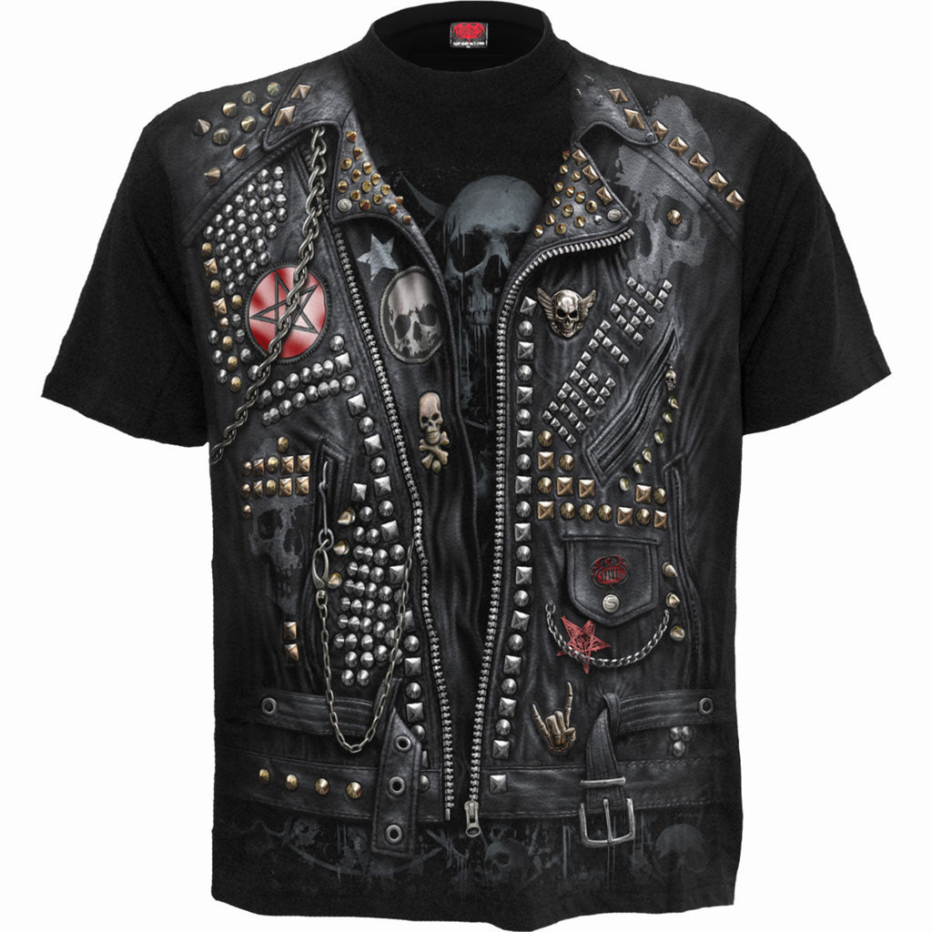 Spiral - GOTH METAL - Allover T-Shirt Black product image 1