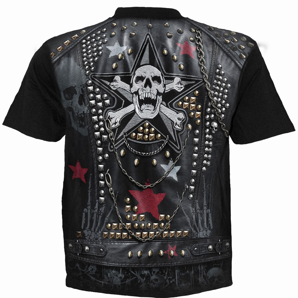 Spiral - GOTH METAL - Allover T-Shirt Black product image 4
