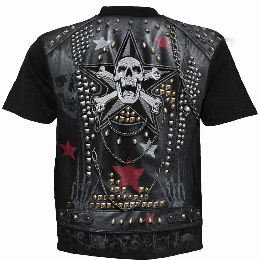 Spiral - GOTH METAL - Allover T-Shirt Black product image 2