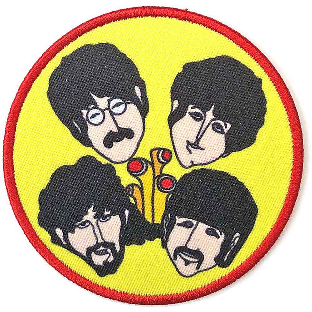 The Beatles Patch Yellow Submarine Perryscopes And Heads