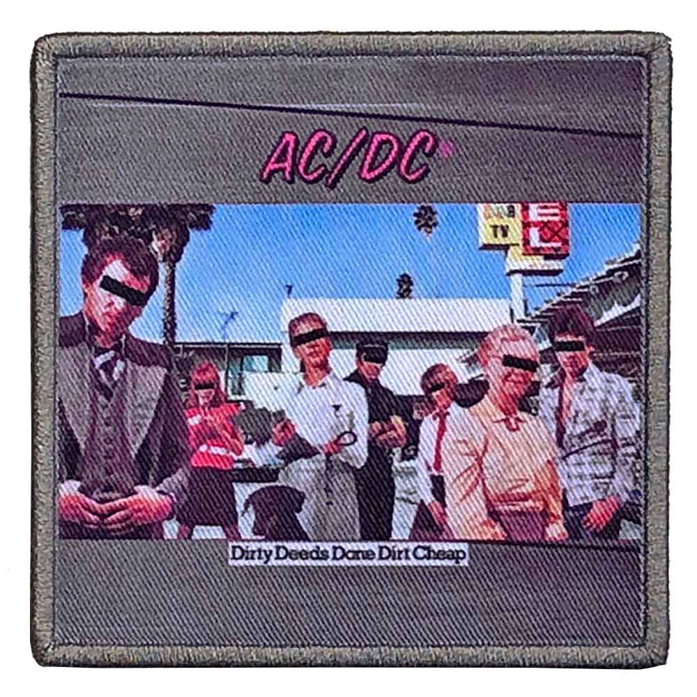 AC/DC Patch Dirty Deeds Done Dirt new Official