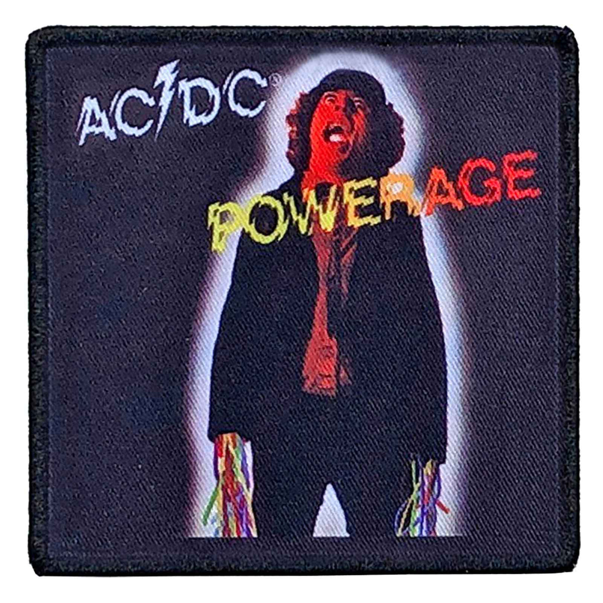AC/DC Powerage Band Logo Printed Patch