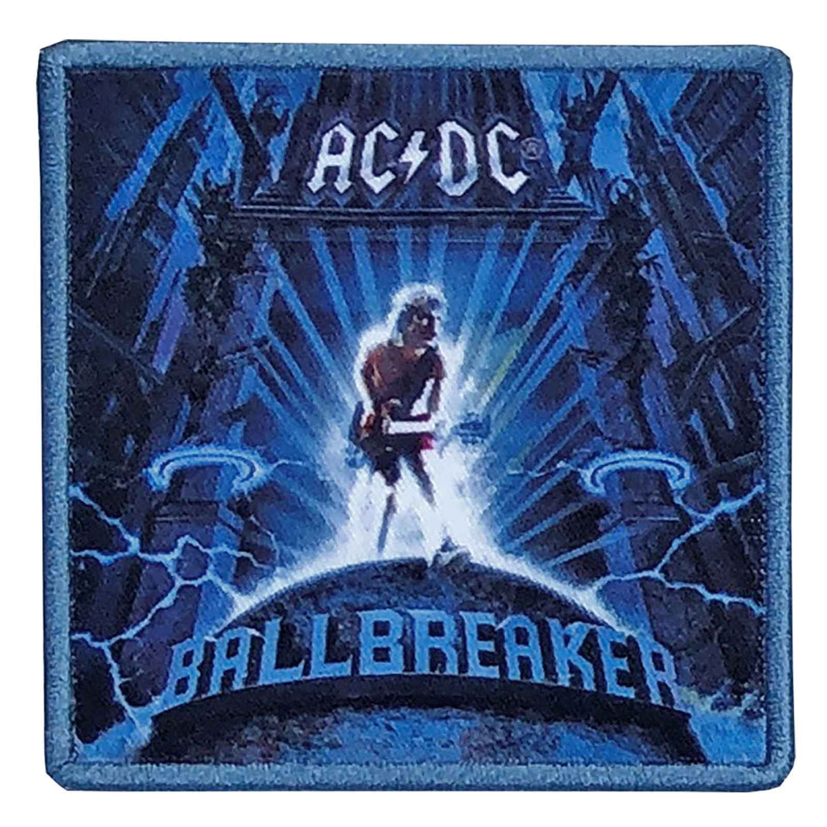 AC/DC Patch Ballbreaker Band Logo new Official Blue