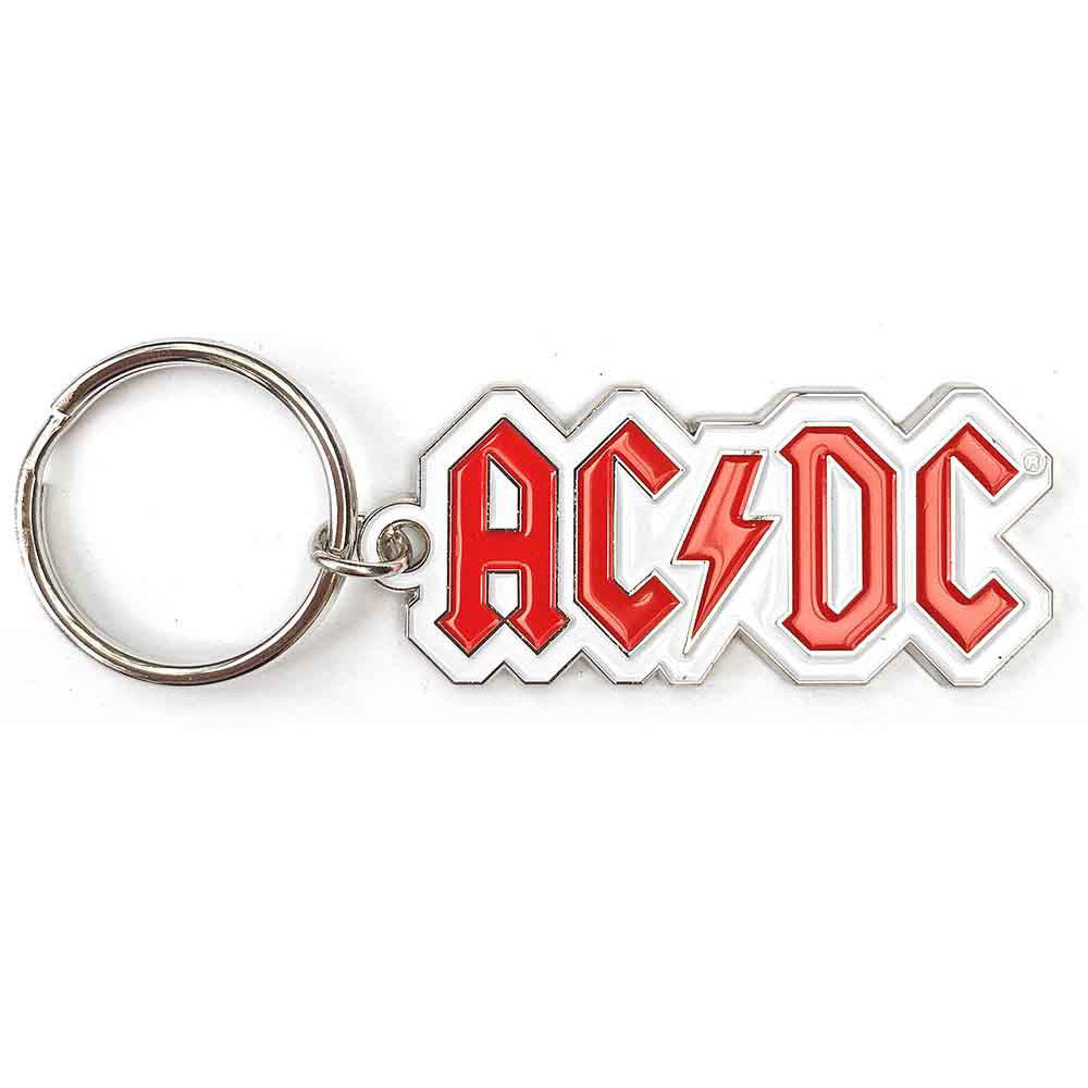 AC/DC Voltage Band Logo Keyring