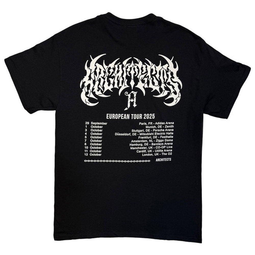 Architects The Sky Earth Skeleton EU Tour 25 T Shirt product image 2