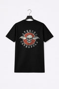 Avenged Sevenfold Deathbat Red Circle Premium Carbon Finish product image 1