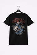 Avenged Sevenfold Night Bats Premium Carbon Finish T Shirt product image 1