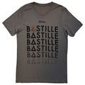 Bastille Repeat Band Logo T Shirt product image 1