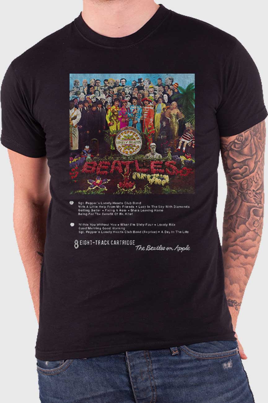 The Beatles Sgt Pepper 8 Track Tee product image 2