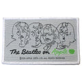 The Beatles Patch On Apple Black On White