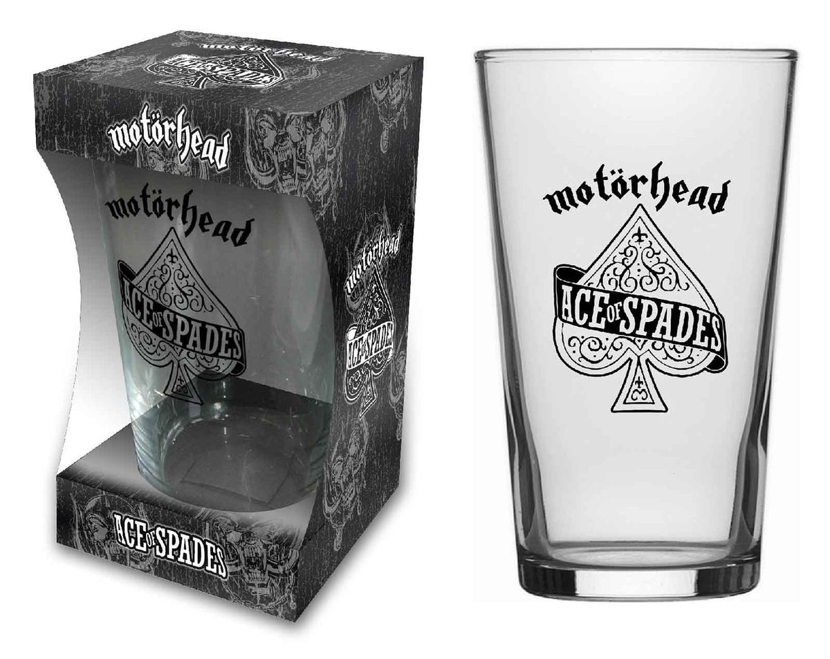 Motorhead Ace Of Spades Beer Glass
