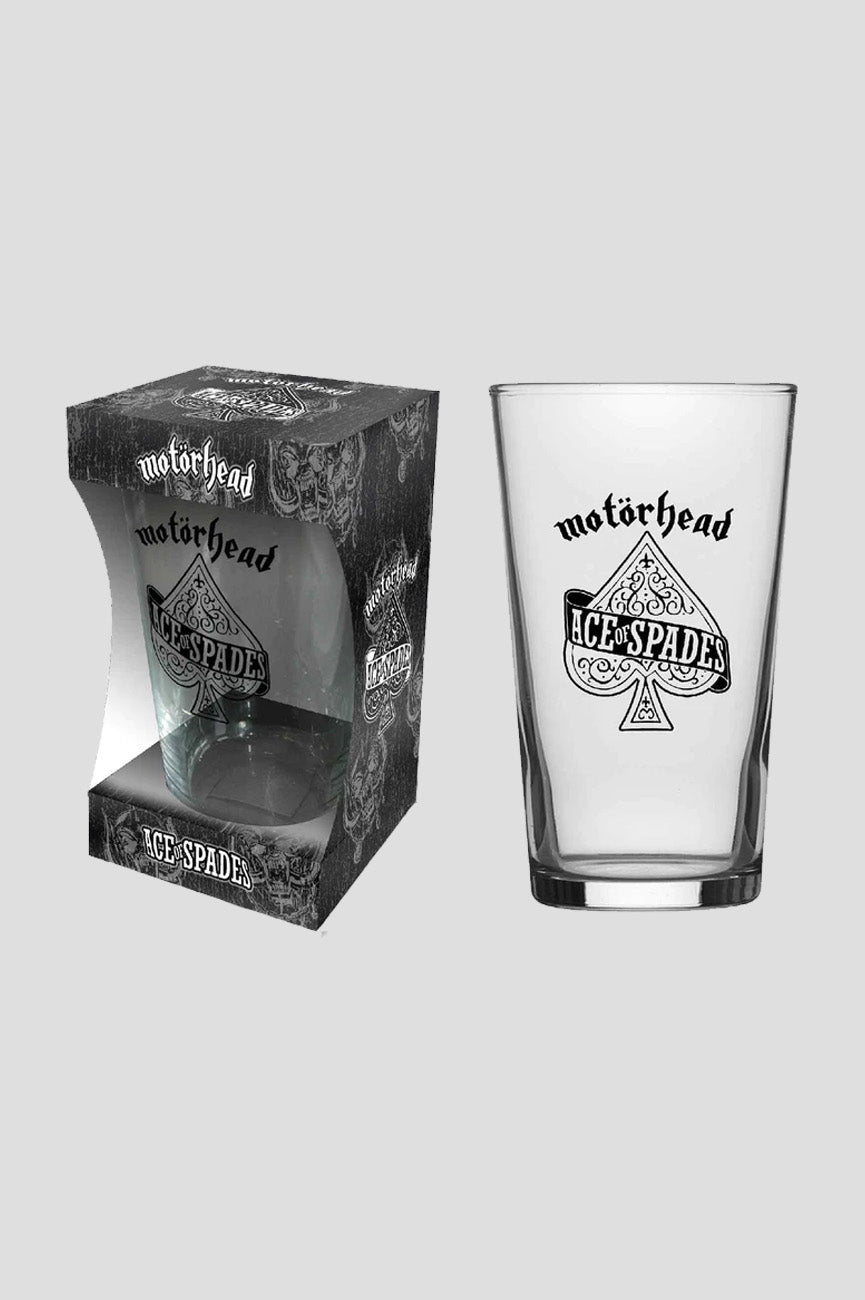 Motorhead Ace Of Spades Beer Glass