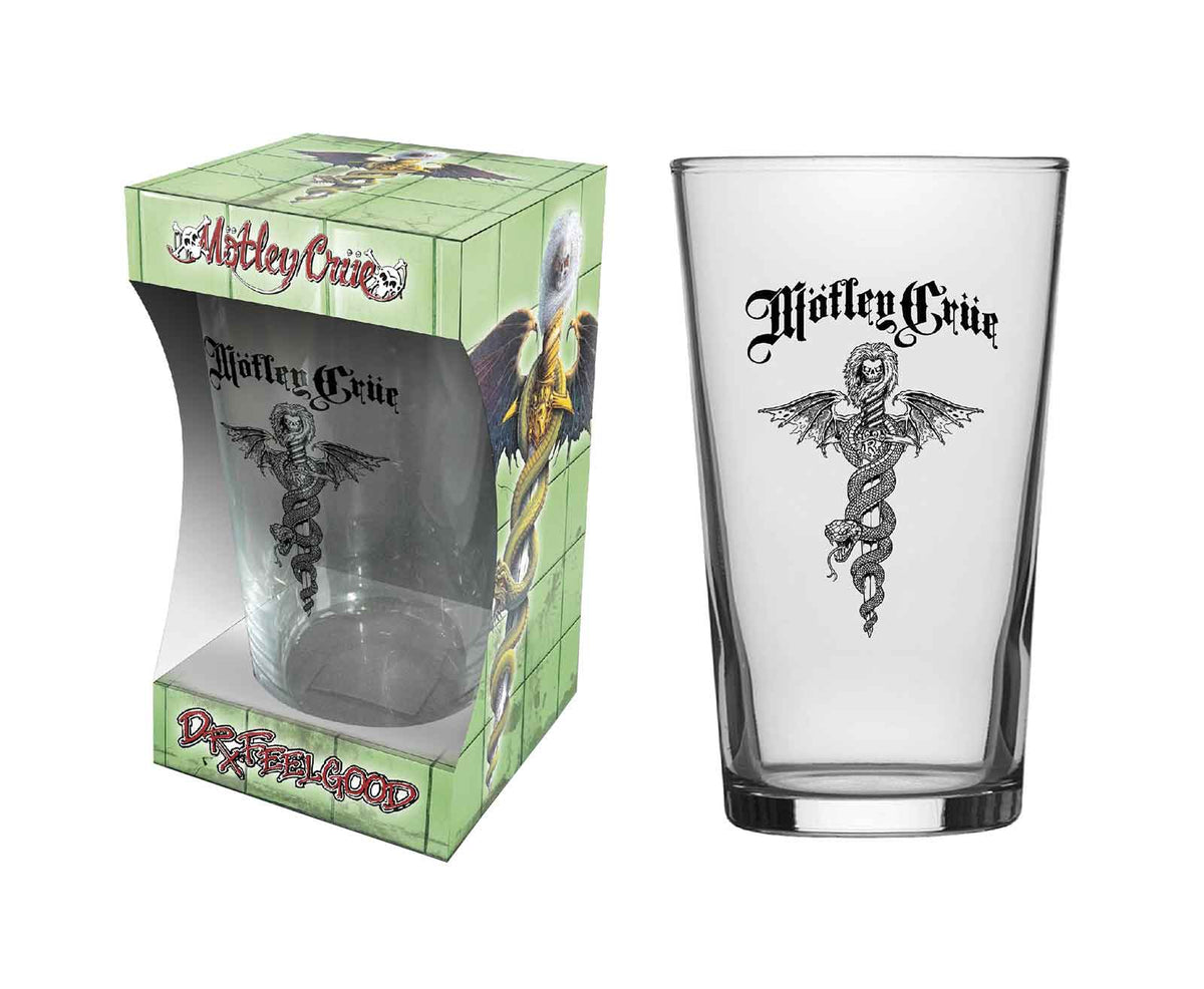 Motley Crue Dr Feelgood Pint Glass