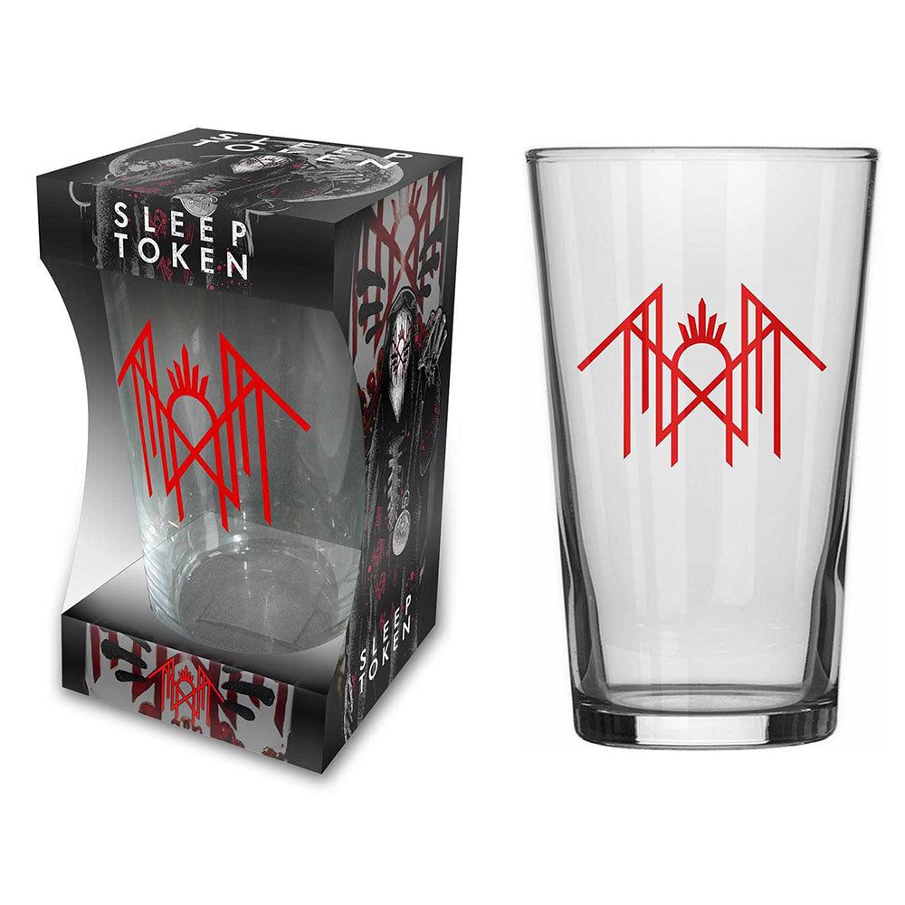 Sleep Token Beer Glass Sigil Band Logo New Official Boxed