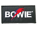 David Bowie Patch Flash Logo new Official Black