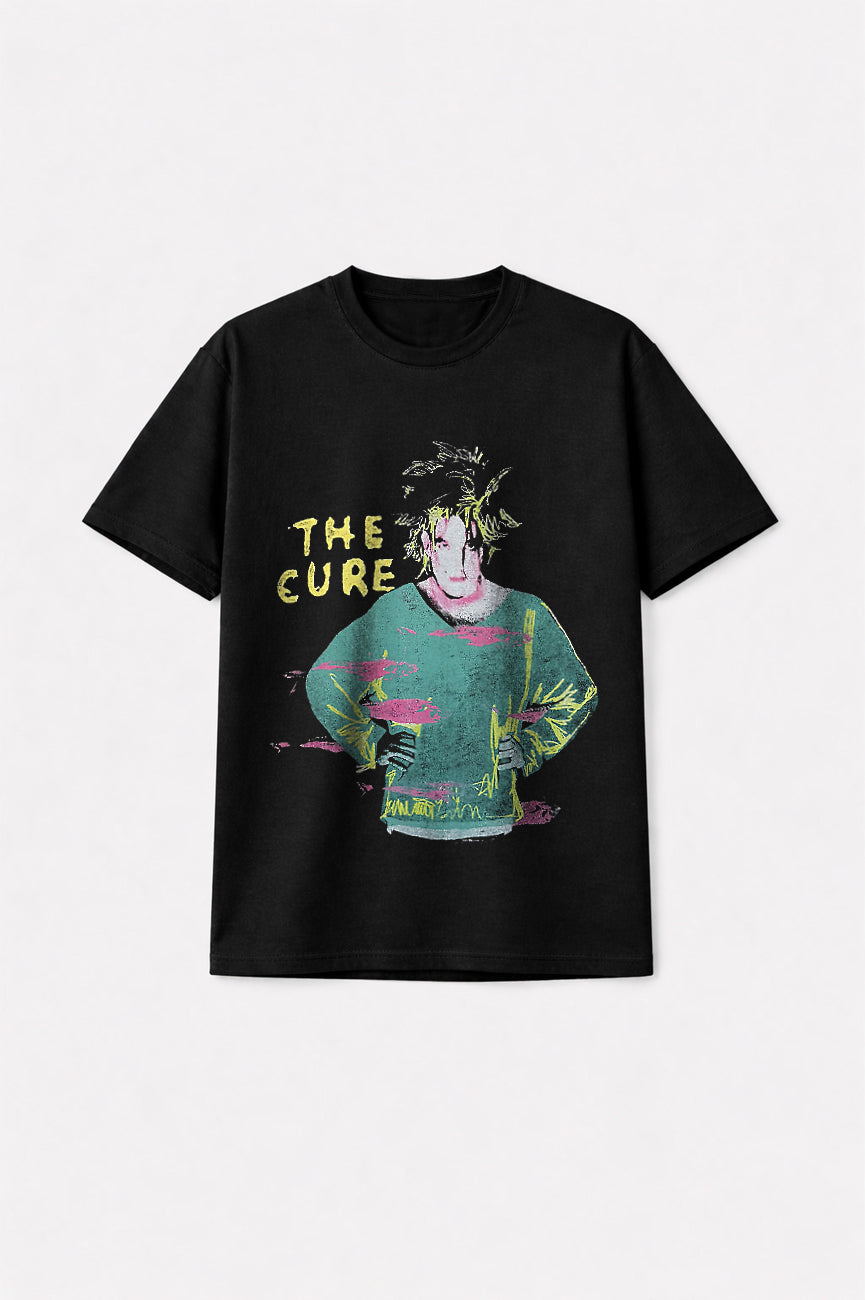 The Cure Beach Party Tour 86 Premium Carbon Finish T Shirt product image 1