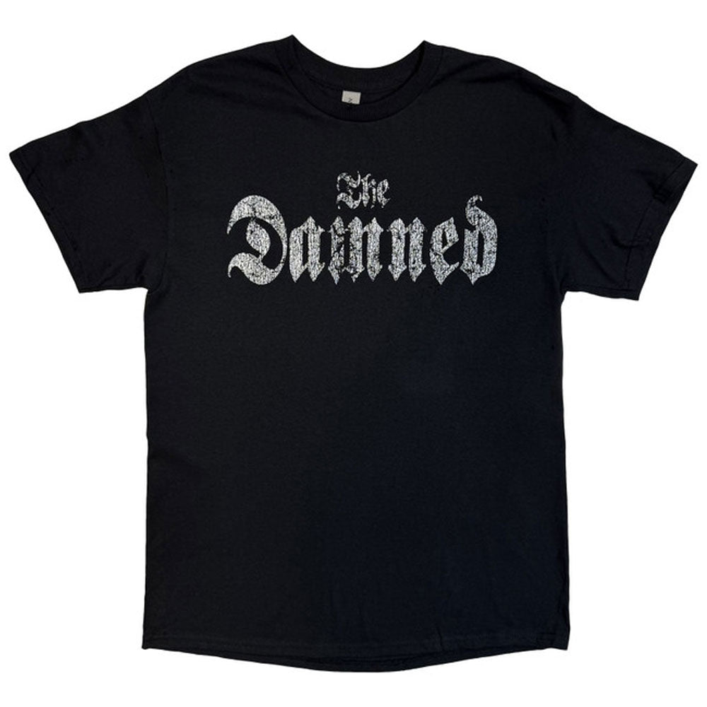 The Damned Distressed Logo EU Tour Summer 24 T Shirt product image 1