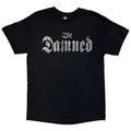 The Damned Distressed Logo EU Tour Summer 24 T Shirt product image 1