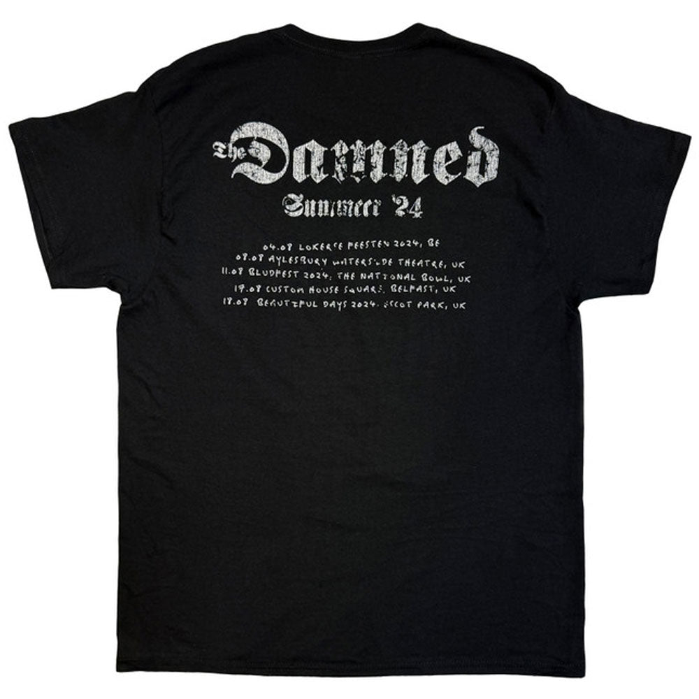 The Damned Photo EU Tour Summer 24 T Shirt product image 2