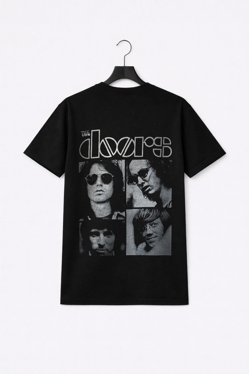 The Doors Squares Premium Carbon Finish T Shirt product image 1